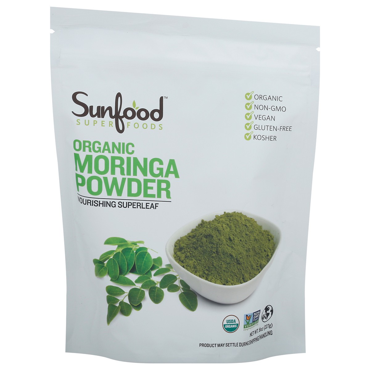 slide 2 of 12, SunFood Superfoods Organic Moringa Powder 8 oz, 8 oz