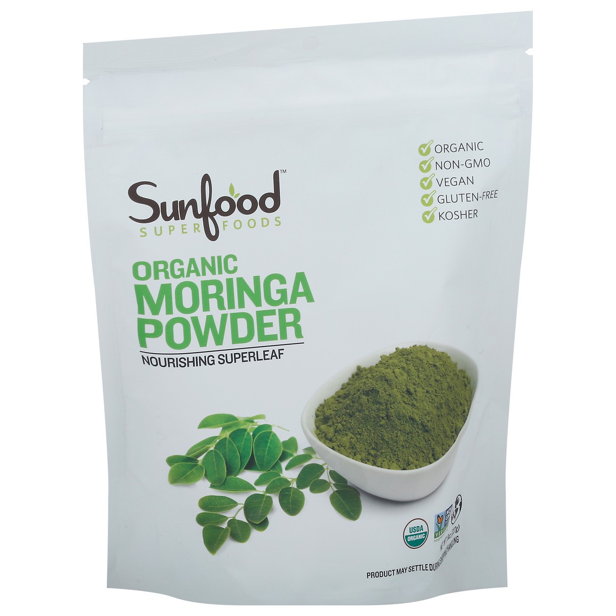 slide 6 of 12, SunFood Superfoods Organic Moringa Powder 8 oz, 8 oz