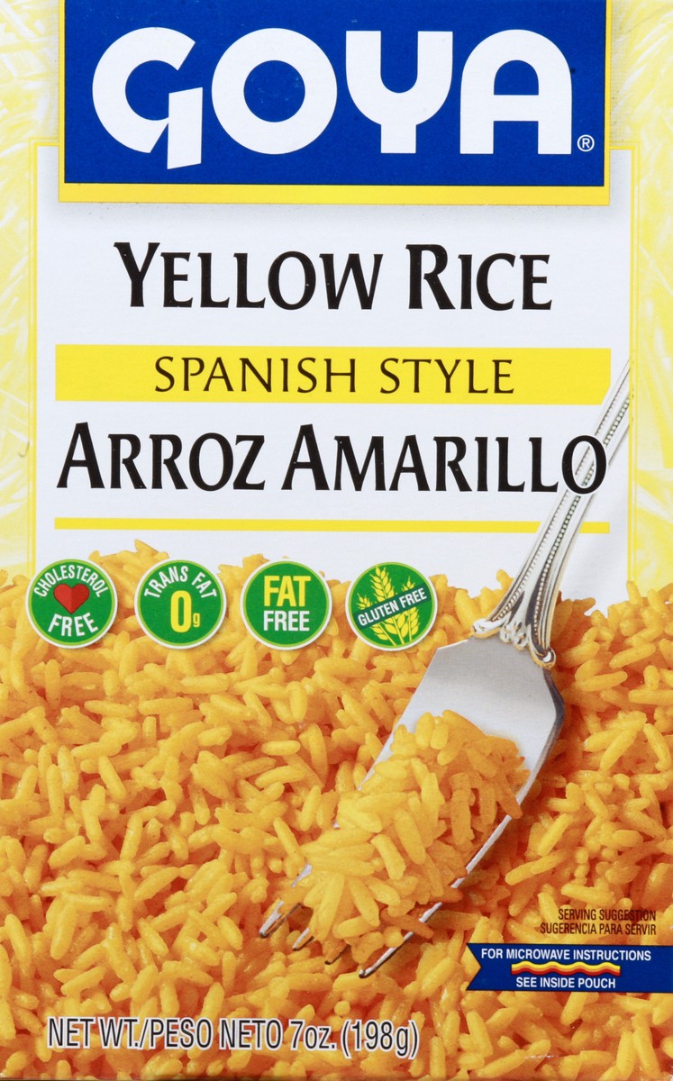 slide 7 of 13, Goya® yellow rice, Spanish style, 7 oz