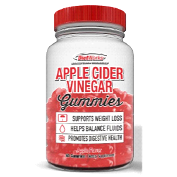 slide 1 of 1, DietWorks Apple Cider Vinegar Gummies, 60 ct