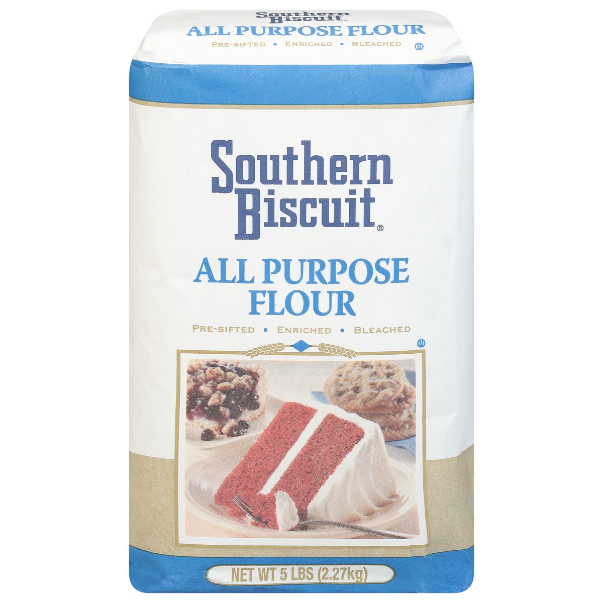 slide 1 of 11, Southern Biscuit Flour All Purpose Bleached, 5 lb