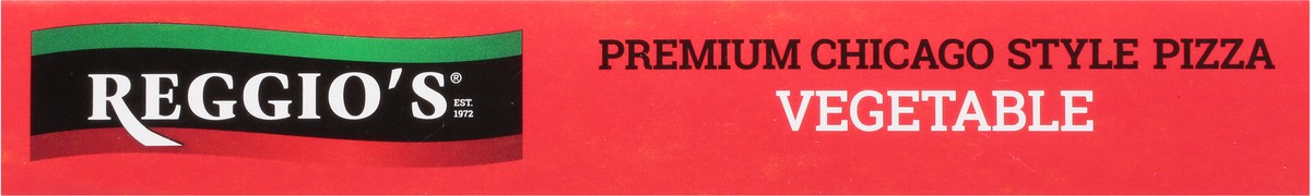 slide 3 of 14, Reggio's Microwaveable Premium Chicago Style Vegetable Pizza 8 oz, 8 oz