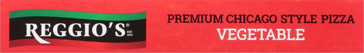 slide 7 of 14, Reggio's Microwaveable Premium Chicago Style Vegetable Pizza 8 oz, 8 oz