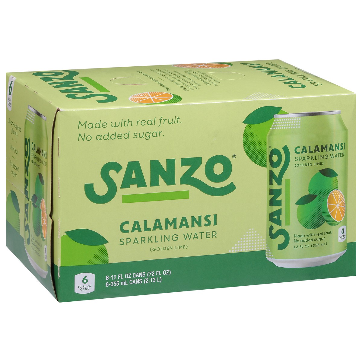 slide 5 of 9, Sanzo Sparkling Water Calamansi - 6 ct, 6 ct