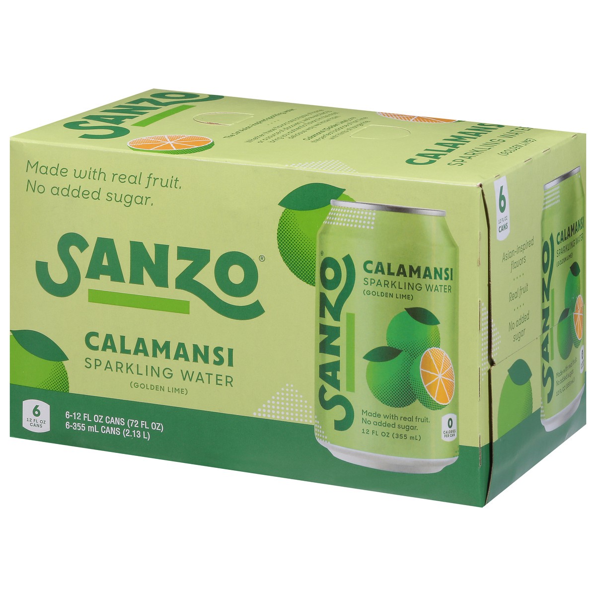 slide 4 of 9, Sanzo Sparkling Water Calamansi - 6 ct, 6 ct