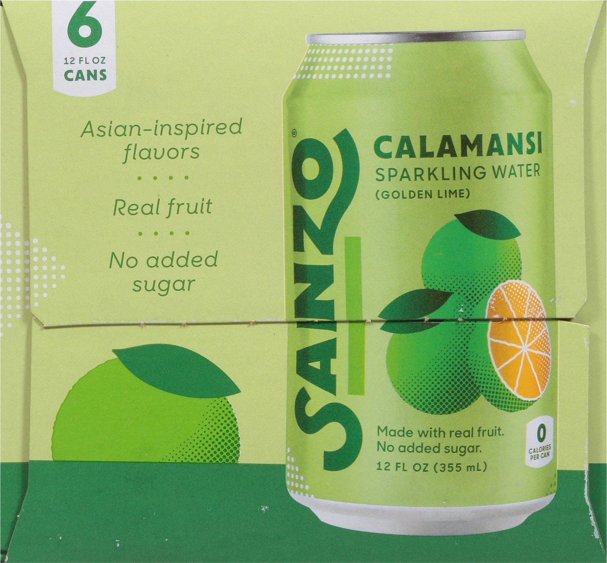 slide 2 of 9, Sanzo Sparkling Water Calamansi - 6 ct, 6 ct