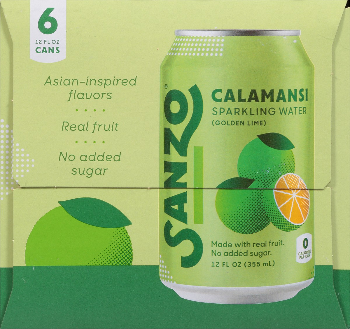 slide 7 of 9, Sanzo Sparkling Water Calamansi - 6 ct, 6 ct