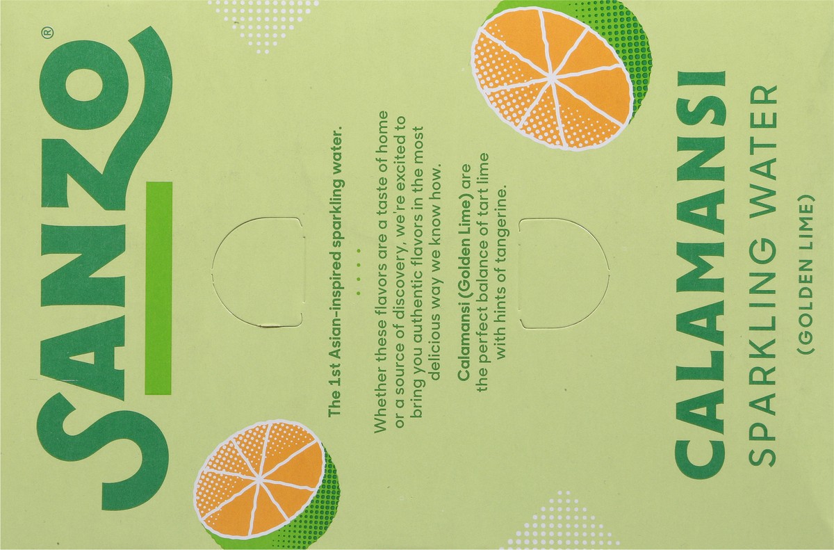 slide 3 of 9, Sanzo Sparkling Water Calamansi - 6 ct, 6 ct