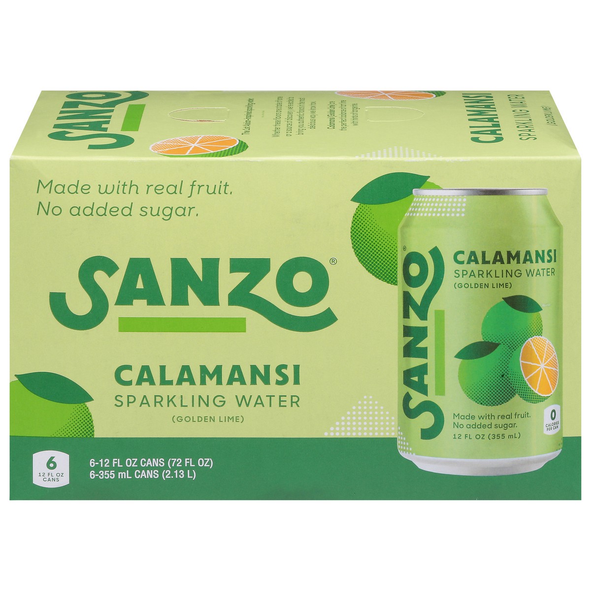 slide 1 of 9, Sanzo Sparkling Water Calamansi - 6 ct, 6 ct