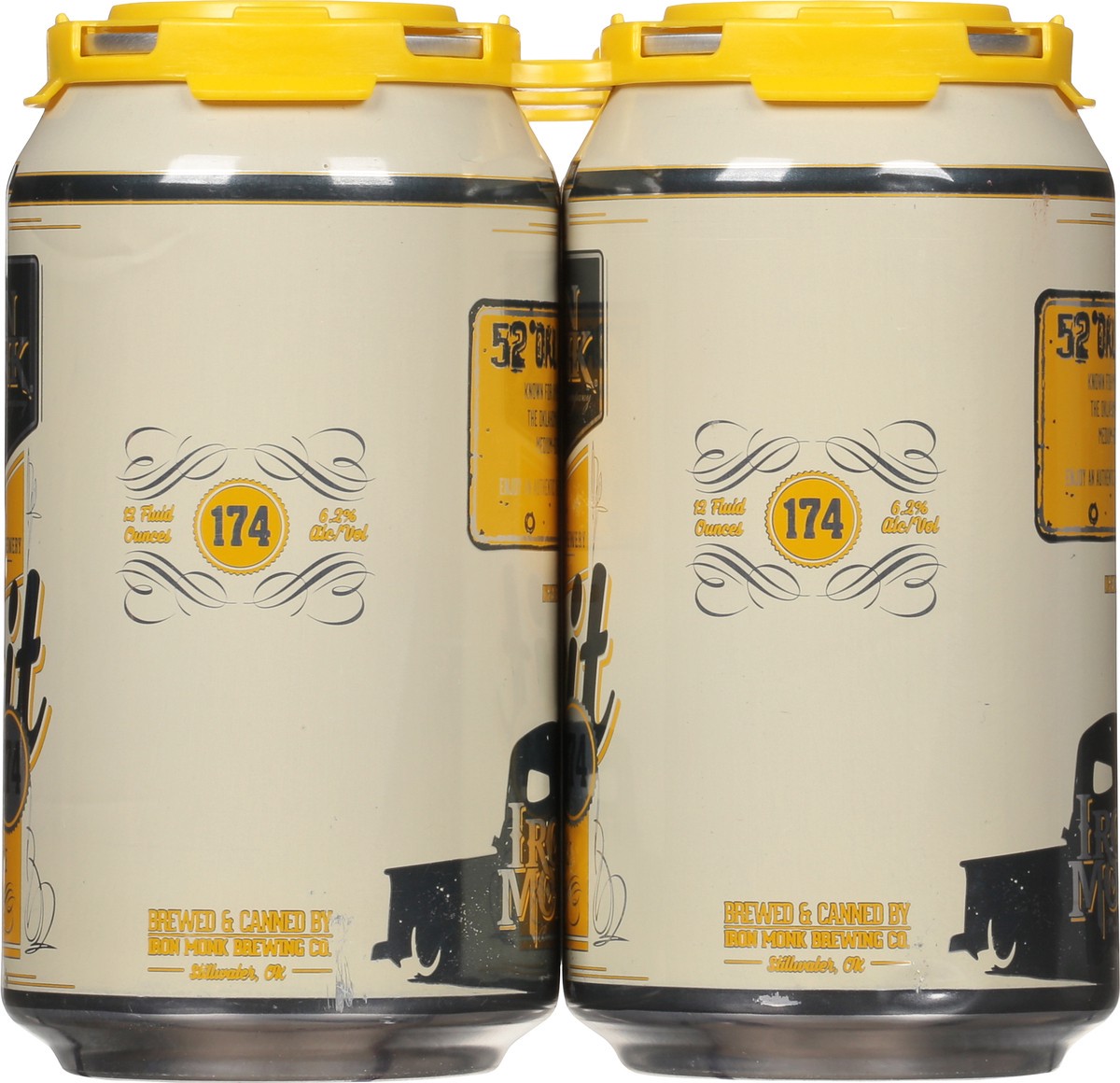 slide 12 of 12, Iron Monk Brewing Company Exit 174 Rye Pale Ale Beer, 6 x 12 fl oz Cans, 6 ct