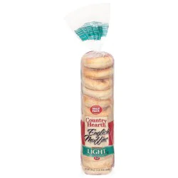 Country Hearth Light English Muffins Valu Pack 12 ea