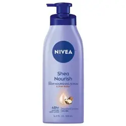 Nivea Shea Nourish Dry Skin Body Lotion with Shea Butter - 16.9 fl oz