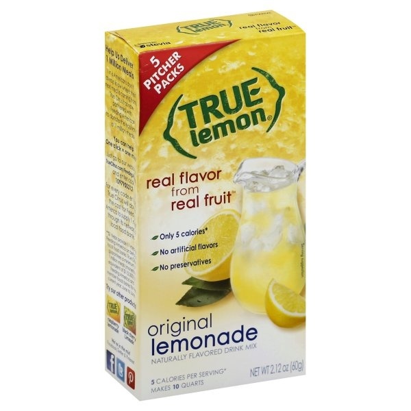 slide 1 of 1, True Lemon Lemonade Drink Mix - Makes - 5 ct, 5 ct