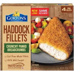 Gorton's Haddock Breaded Fish Fillets 4 ea