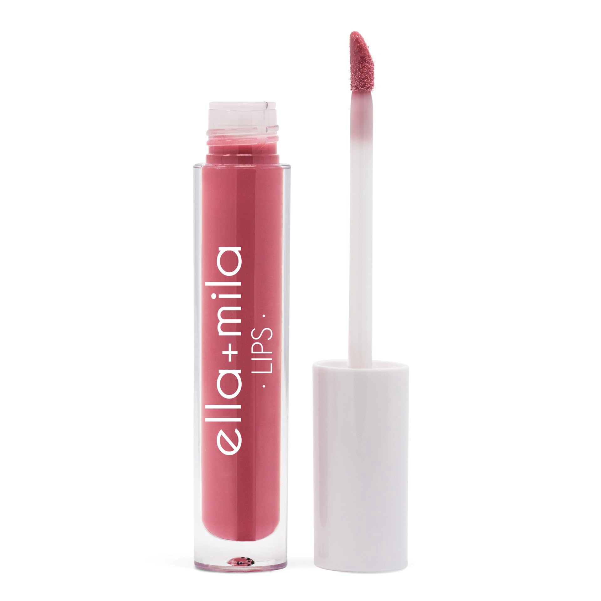 slide 4 of 4, ella+mila Ella+Mila Liquid Lip Color, Lip to Lip, 0.14 fl oz