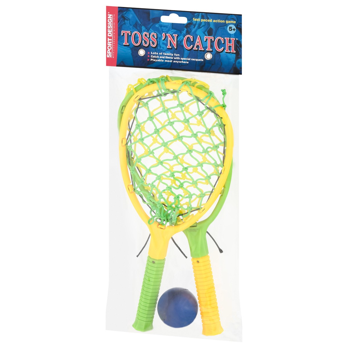 slide 3 of 9, Sport Design 5+ Toss N Catch Game 1 ea, 1 ct