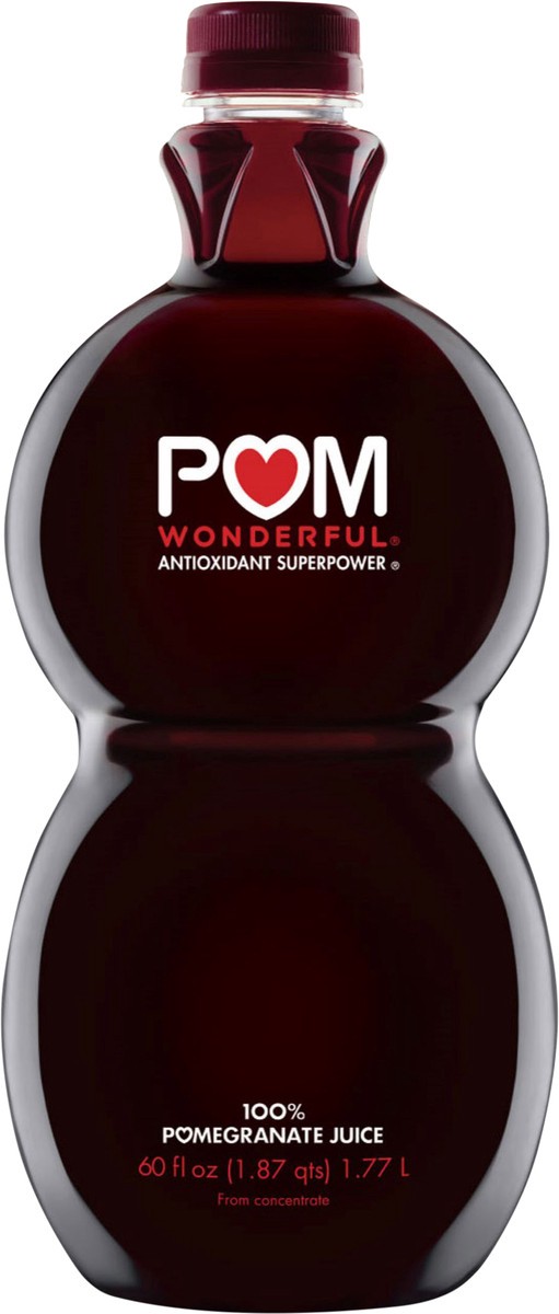 slide 2 of 6, POM Wonderful Antioxidant Superpower Pomegranate 100% Juice 60 oz, 60 oz