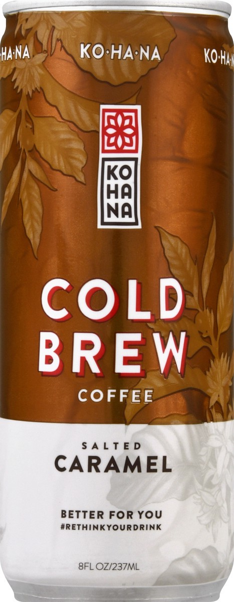 slide 5 of 13, Kohana Cold Brew Salted Caramel Coffee - 8 oz, 8 oz