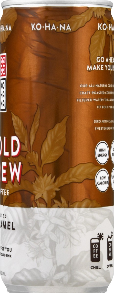 slide 3 of 13, Kohana Cold Brew Salted Caramel Coffee - 8 oz, 8 oz