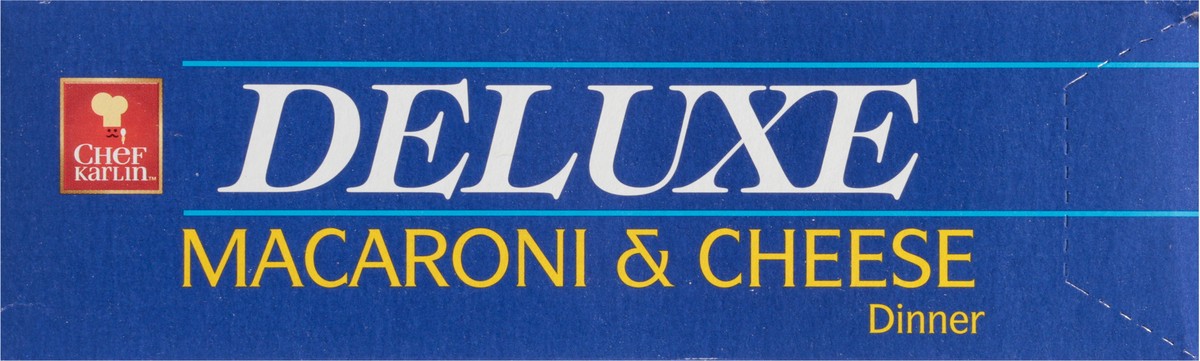 slide 6 of 13, Chef Karlin Deluxe Macaroni & Cheese Dinner 8 oz, 8 oz