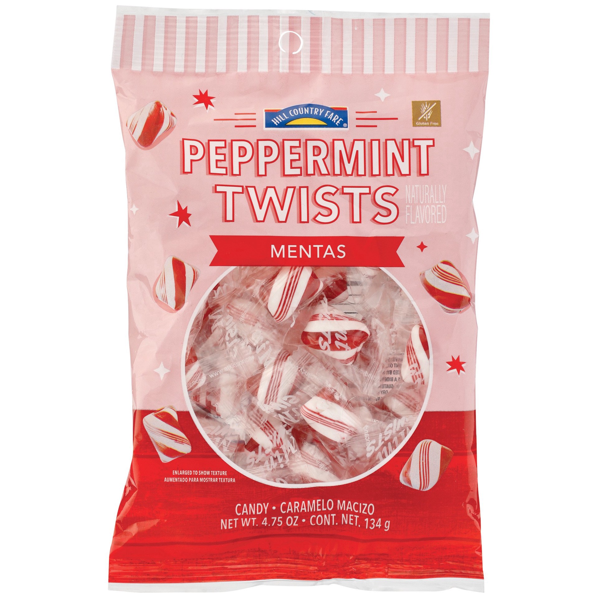 slide 1 of 1, Hill Country Fare Peppermint Twist, 4.75 oz