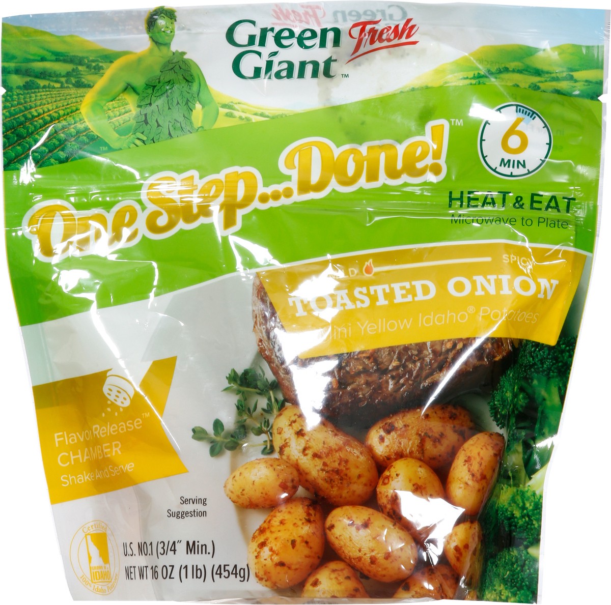 slide 11 of 12, Green Giant Potandon Toasted Onion Osd Yellow Potatoes, 1 lb