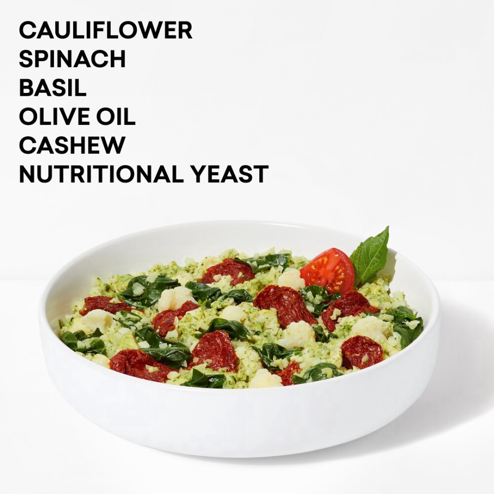 slide 4 of 6, Daily Harvest Frozen Cauliflower Rice and Pesto Harvest Bowl - 9.5oz, 9.5 oz