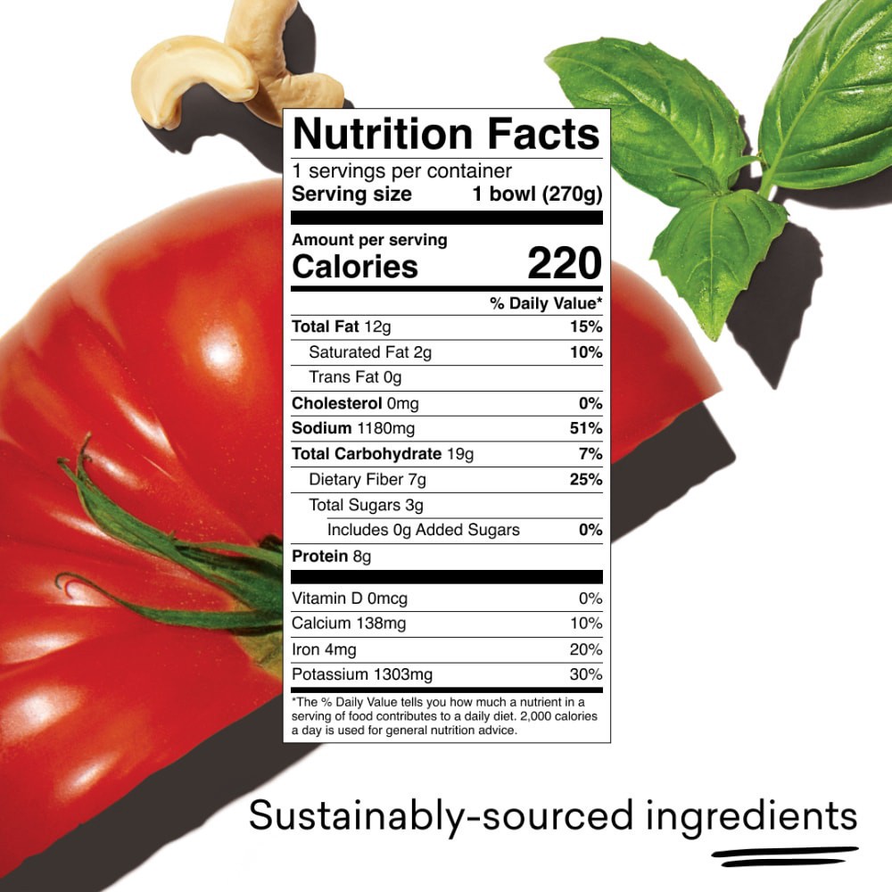 slide 5 of 6, Daily Harvest Frozen Cauliflower Rice and Pesto Harvest Bowl - 9.5oz, 9.5 oz