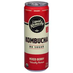 Remedy Kombucha Mixed Berry, 11 oz