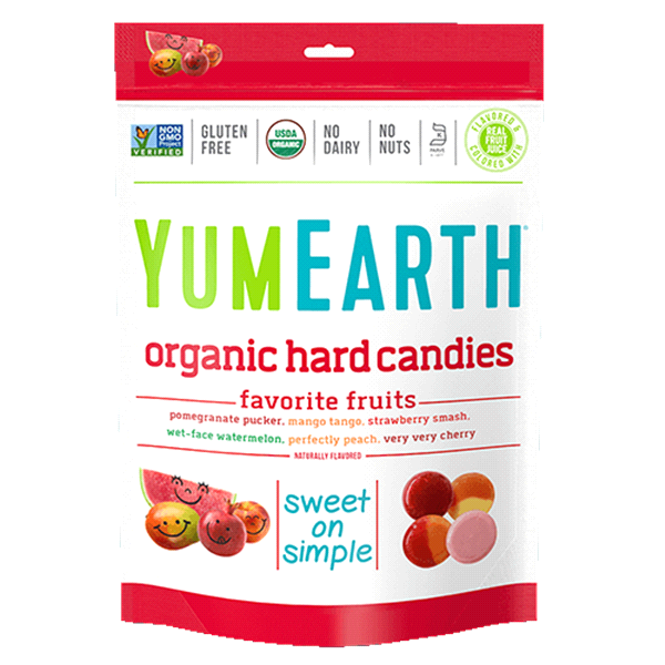 slide 1 of 1, YumEarth Yummy Earth Organic Candy Drops Freshest Fruit, 3.3 oz