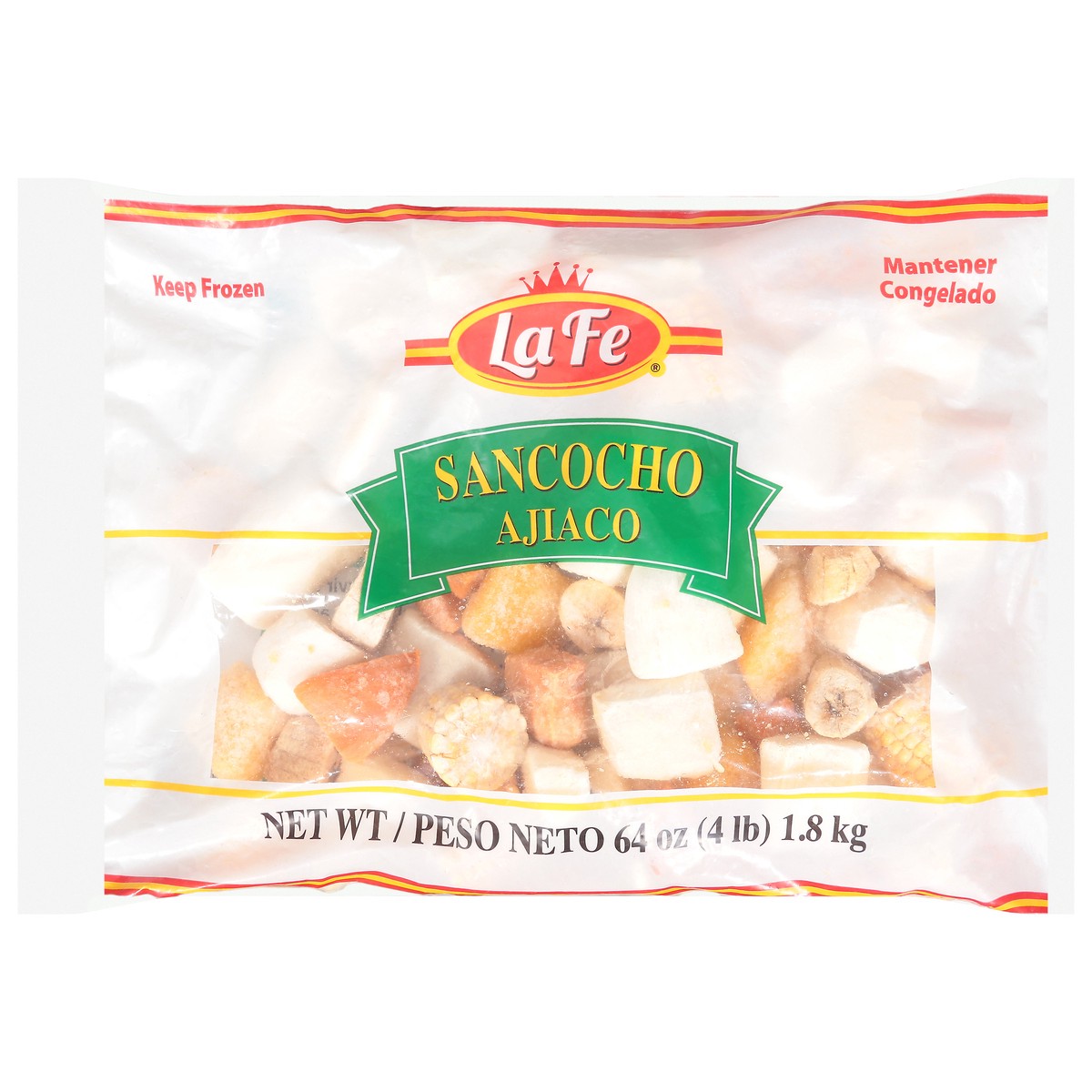 slide 1 of 14, La Fe Sancocho 64 oz, 64 oz