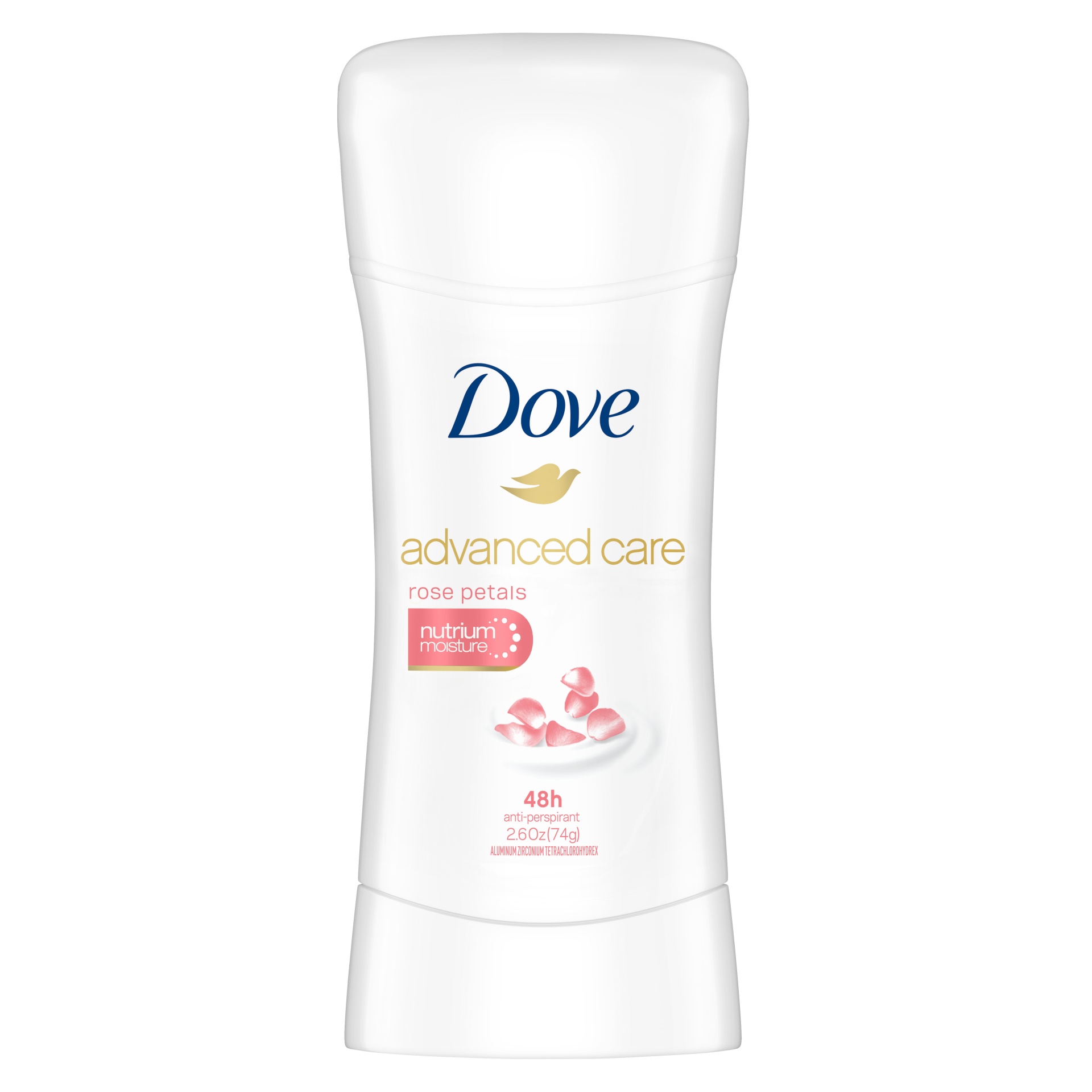 slide 1 of 4, Dove Advanced Care Rose Petals, 2.6 oz
