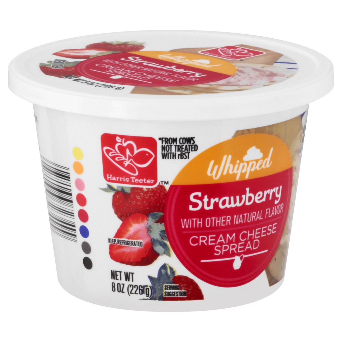 slide 6 of 9, Harris Teeter Whipped Cream Chs Strawbry, 1 ct