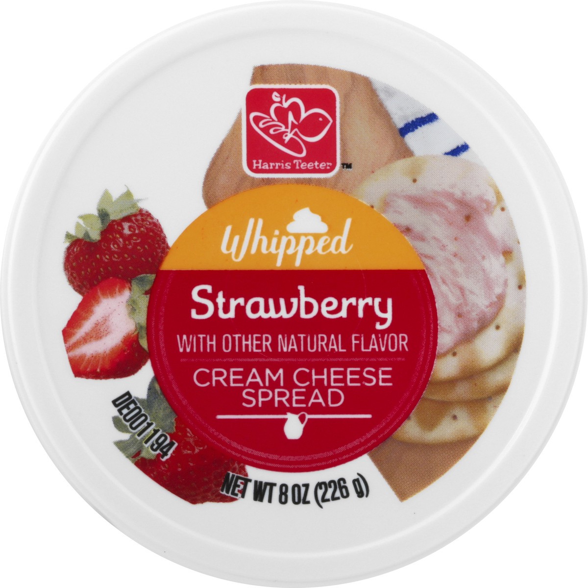 slide 3 of 9, Harris Teeter Whipped Cream Chs Strawbry, 1 ct