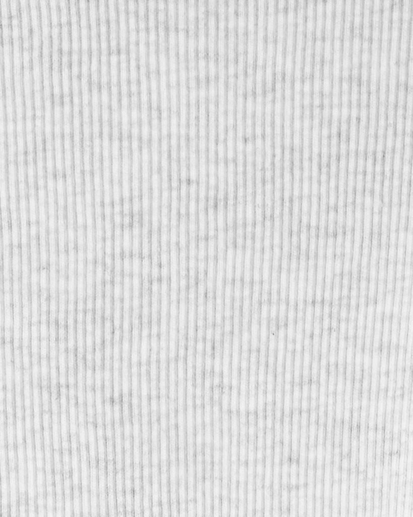 slide 2 of 3, Carter's Toddler Girl 2-Pack Mock Neck Long-Sleeve Tops - White Grey/White 4T, 1 ct