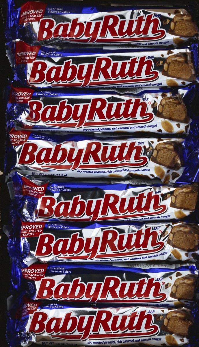 slide 3 of 6, Baby Ruth Singles Carton 157996 - Evday - Us50Fp 24-1.9 Oz Bars, 24 ct