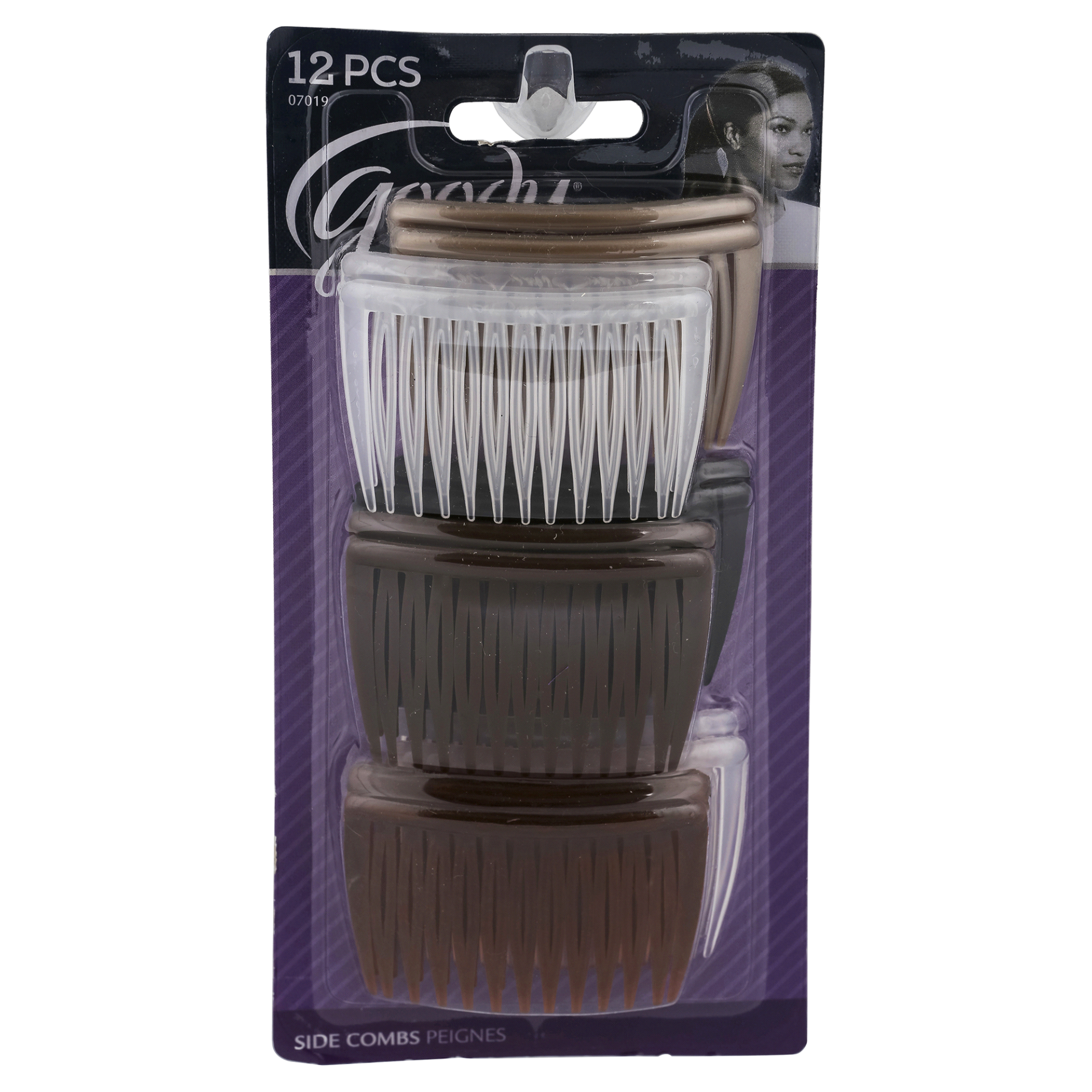 slide 1 of 5, Goody Classics Side Combs, 12 ct