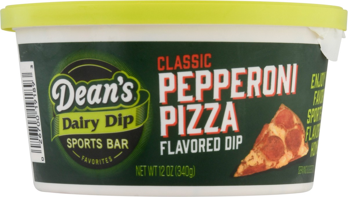 slide 12 of 14, Dean's Classic Pepperoni Pizza Dip 12 oz Tub, 12 oz