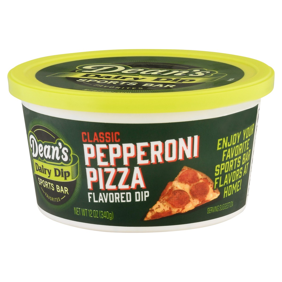 slide 14 of 14, Dean's Classic Pepperoni Pizza Dip 12 oz Tub, 12 oz