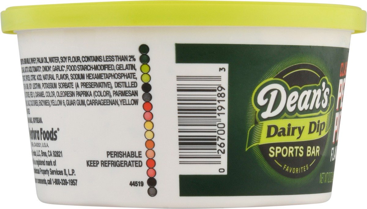 slide 10 of 14, Dean's Classic Pepperoni Pizza Dip 12 oz Tub, 12 oz