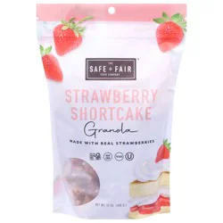 The Safe + Fair Food Company Strawberry Shortcake Granola - 12 oz
