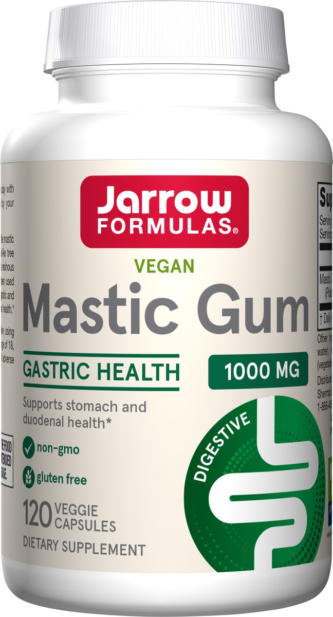 slide 2 of 5, Jarrow Mastic Gum, 120 ct