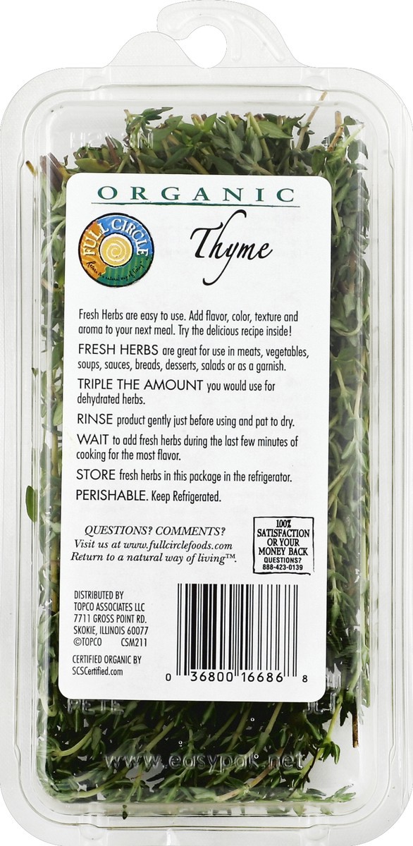 slide 3 of 6, Full Circle Thyme, 0.67 oz