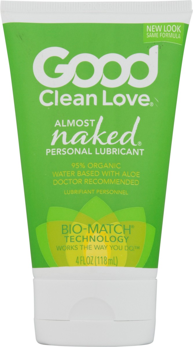 slide 6 of 9, Good Clean Love Almost Naked Personal Lubricant 4 fl oz, 4 oz