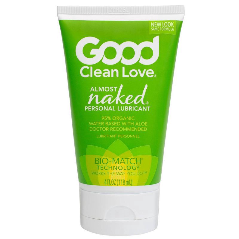 slide 1 of 9, Good Clean Love Almost Naked Personal Lubricant 4 fl oz, 4 oz