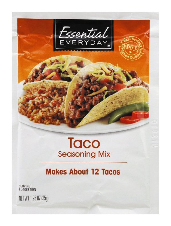 slide 1 of 1, Essential Everyday Taco Seasoning Mix, 1.25 oz