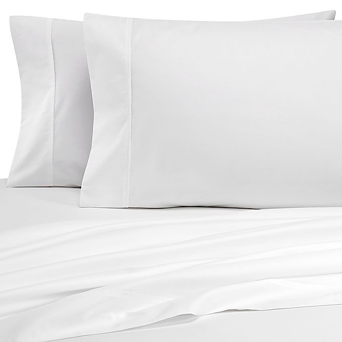 slide 1 of 1, Heartland HomeGrown 325-Thread-Count Cotton Percale Full Flat Sheet - White, 1 ct