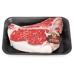 Market District Beef Loin T-Bone Steak, Prime, Certified Angus Beef