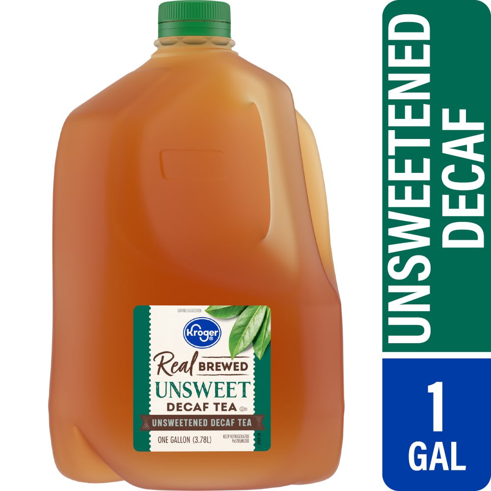 slide 1 of 4, Kroger Decaf Unsweet Ice Tea - 1 gal, 1 gal