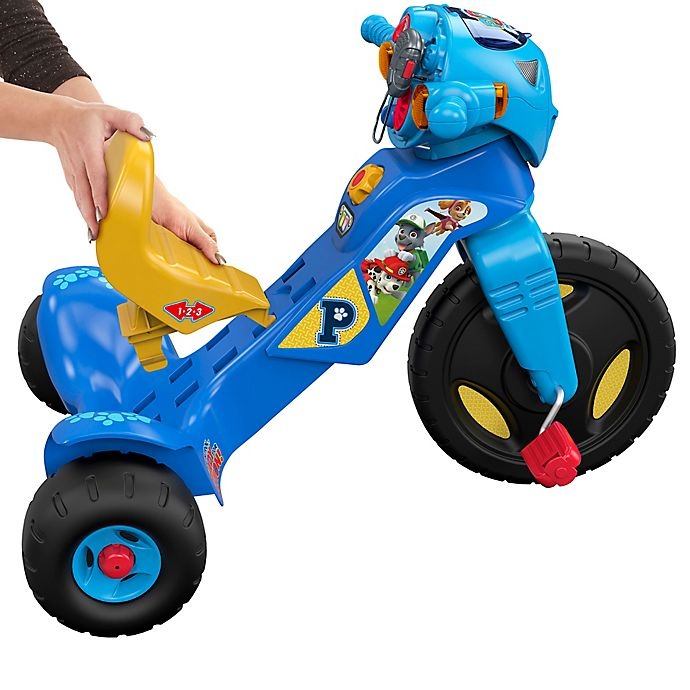 slide 5 of 5, Fisher-Price Nickelodeon PAW Patrol Lights & Sounds Trike - Blue, 1 ct